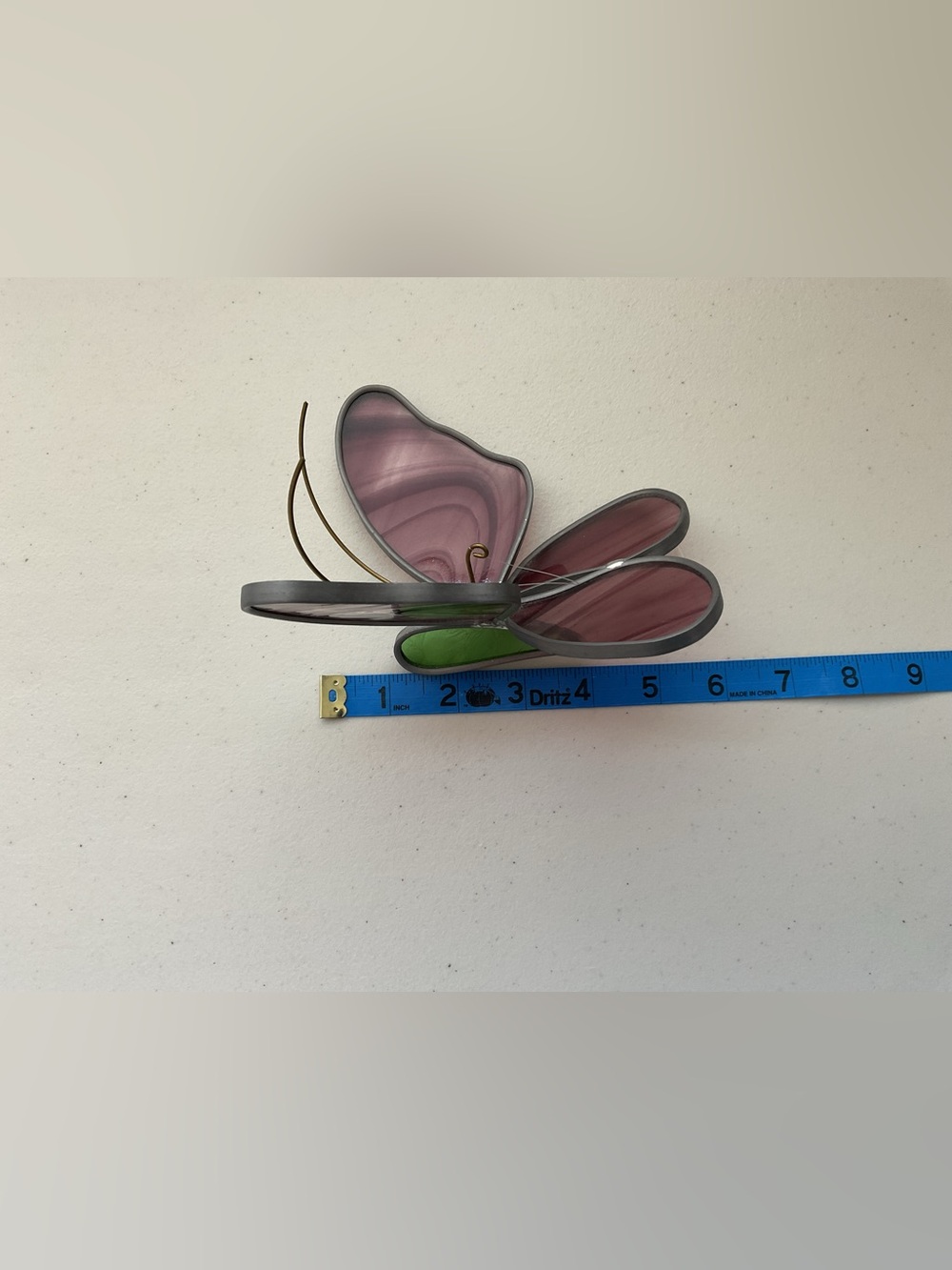 Handmade Stained Glass Butterfly - Picture 6 of 6